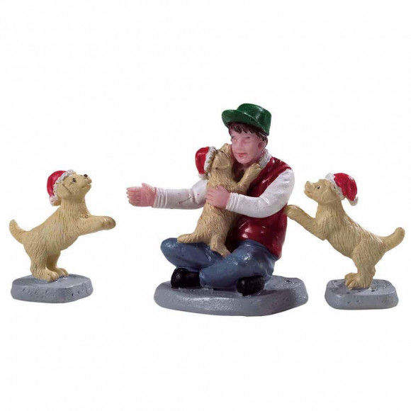 NEW PUPPIES SET OF 3