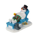 RELAXING SNOWMAN