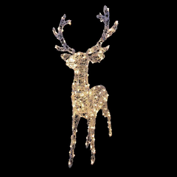 RENNA FILO CRISTAL 160LED H110 LUCE CALD