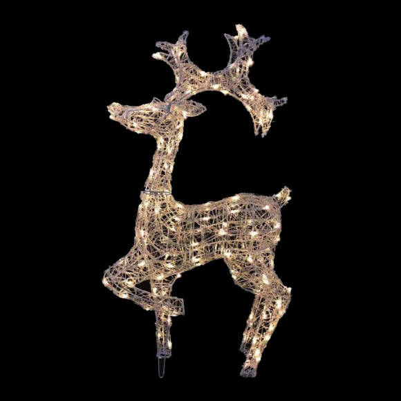 RENNA FILO CRISTALL 140LED H92 LUCE CALD