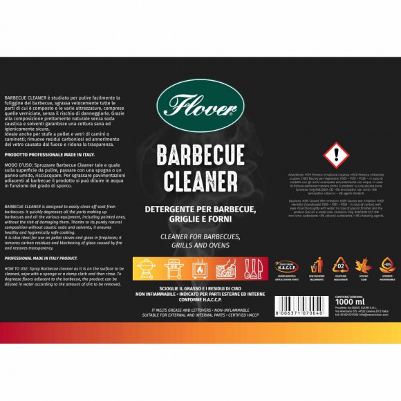 FLOVER RESOLVE BARBEQUE SGRASSATORE 2