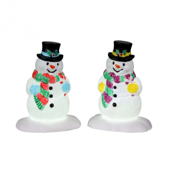 HOLLY HAT SNOWMAN, B/O (4.5V)