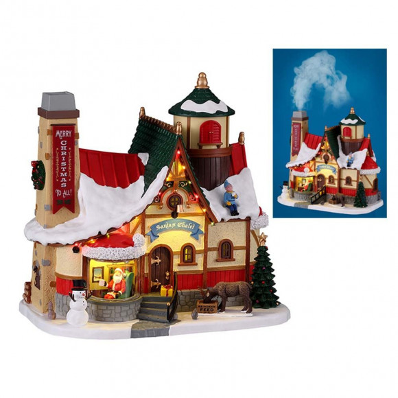 SANTA'S CHALET, WITH 4.5V ADAPTOR