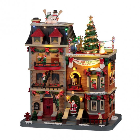 SANTA'S ROOFTOP BASH, WITH 4.5V ADAPTOR