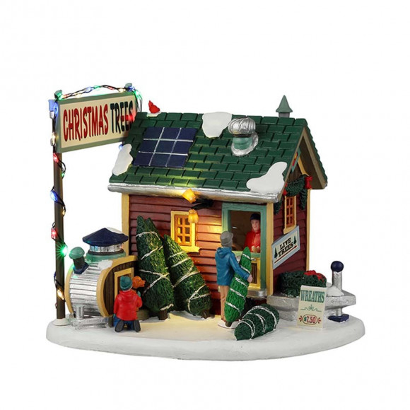 TINY HOUSE TREE LOT, B/O (4.5V)