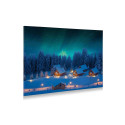 POSTER CANVAS ILLUMINATO EFFETTO LUCE NO