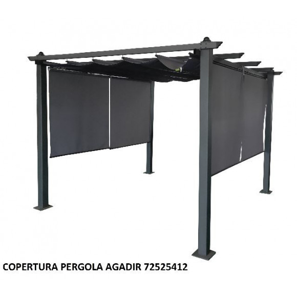 Copertura di Ricambio per Gazebo 3X3 MT Verde FERLIVING | Fercolor