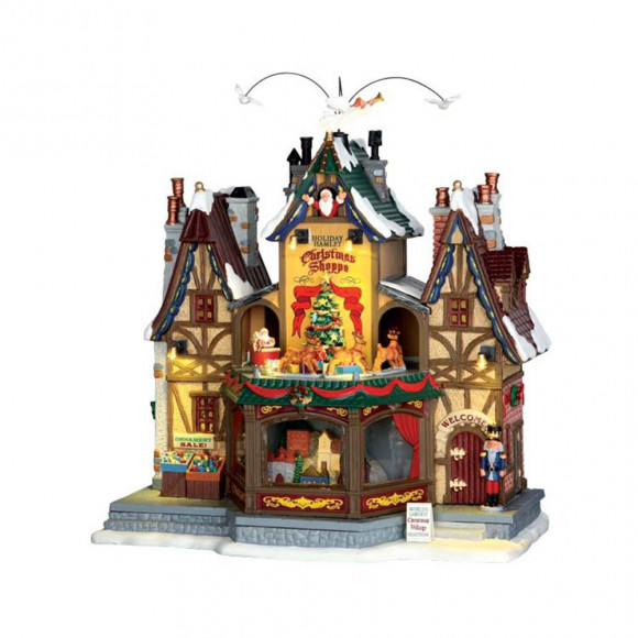 HOLIDAY HAMLET CHRISTMAS SHOPPE, WITH 4.