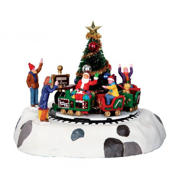 SANTA'S KIDDIE TRAIN, B/O (4.5V)