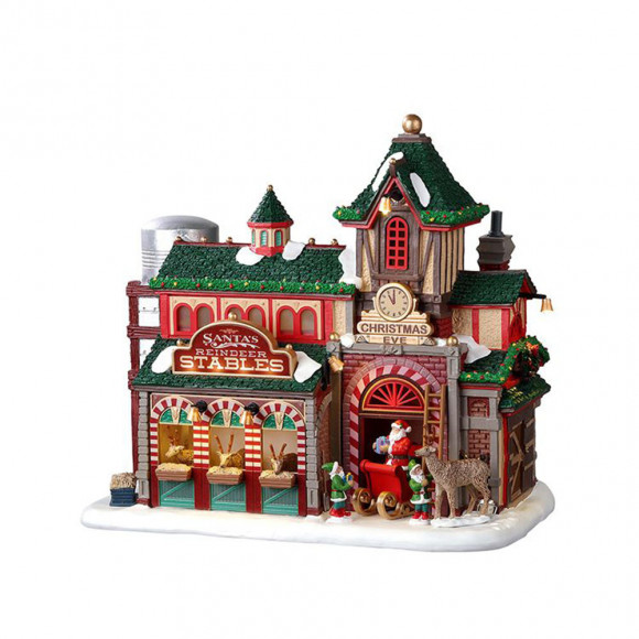 SANTA'S REINDEER STABLES, B/O (4.5V)