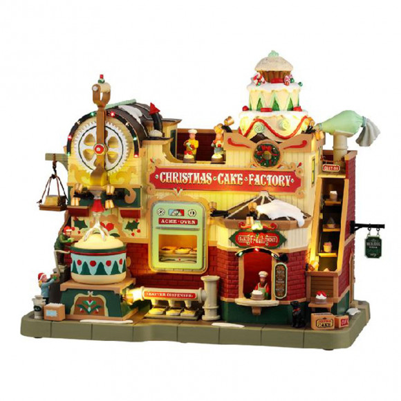 CHRISTMAS CAKE FACTORY, WITH 4.5V ADAPTO