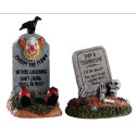 CRAZY HEADSTONES, SET OF 2