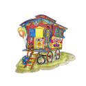 FRIENDLY THE CLOWN CARAVAN