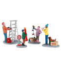 GETTING READY TO DECORATE, SET OF 4