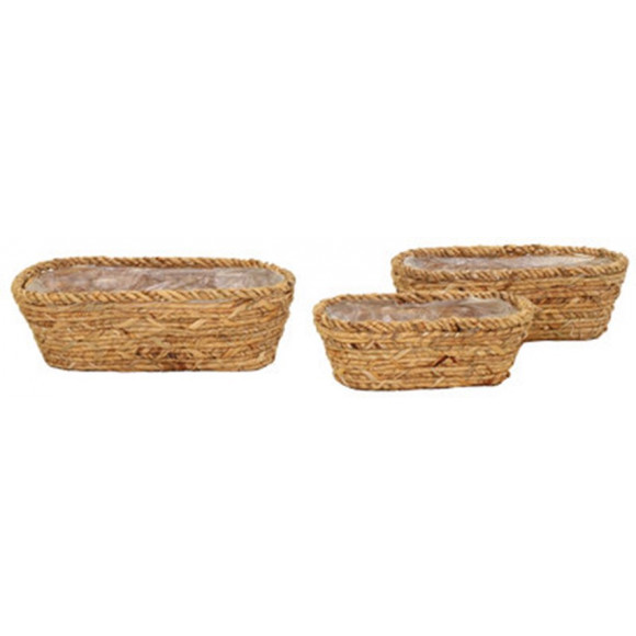 RONDO OVAL NATURAL L30W13H26