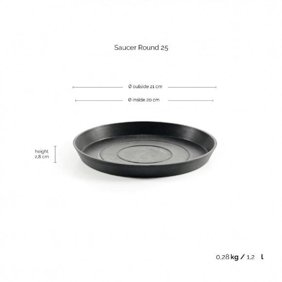 S/V TONDO 25 DARK GR(OSLOAMSTBRUSS,ANT)