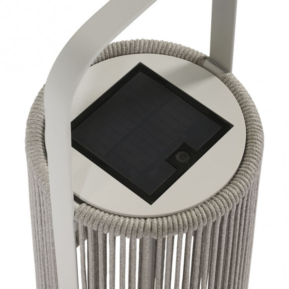 LAMPADA SOLARE 26,5X26,5X65,50 ALLU GRIG 2