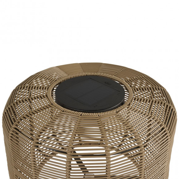 LAMPADA SOLARE ROTONDA D.35X53 MET BIA 2