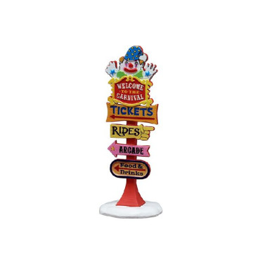 CARNIVAL WELCOME SIGN