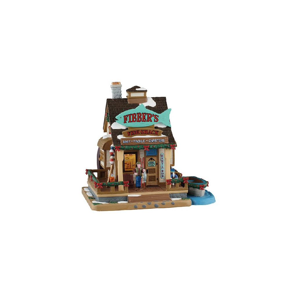 FIBBER'S FISH SHACK, INCL. ADAPTOR 44338 FIBBER'S FISH SHACK, INCL. ADAPTOR 44338