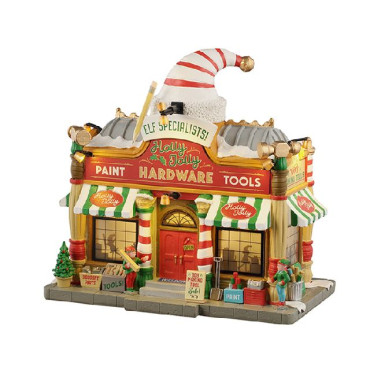 HOLLY JOLLY HARDWARE, B/O (4.5V)