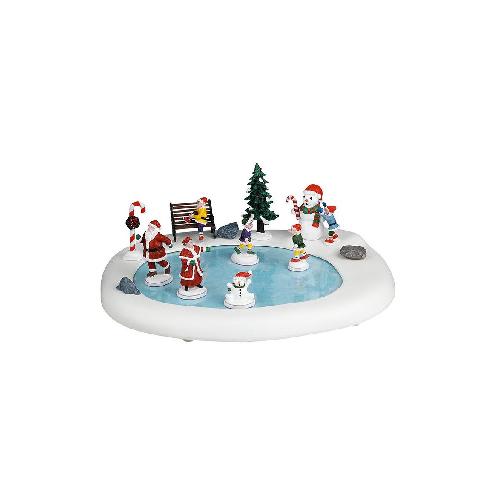 NORTHERN LIGHTS SKATING POND, B/O (4.5V) NORTHERN LIGHTS SKATING POND, B/O (4.5V)
