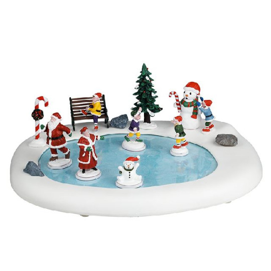 NORTHERN LIGHTS SKATING POND, B/O (4.5V) NORTHERN LIGHTS SKATING POND, B/O (4.5V)
