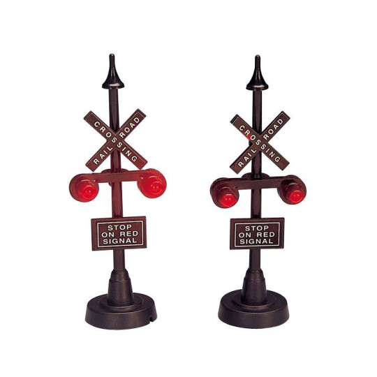 RAILWAY STOP LIGHT, SET/2, B/O (4.5V) RAILWAY STOP LIGHT, SET/2, B/O (4.5V)