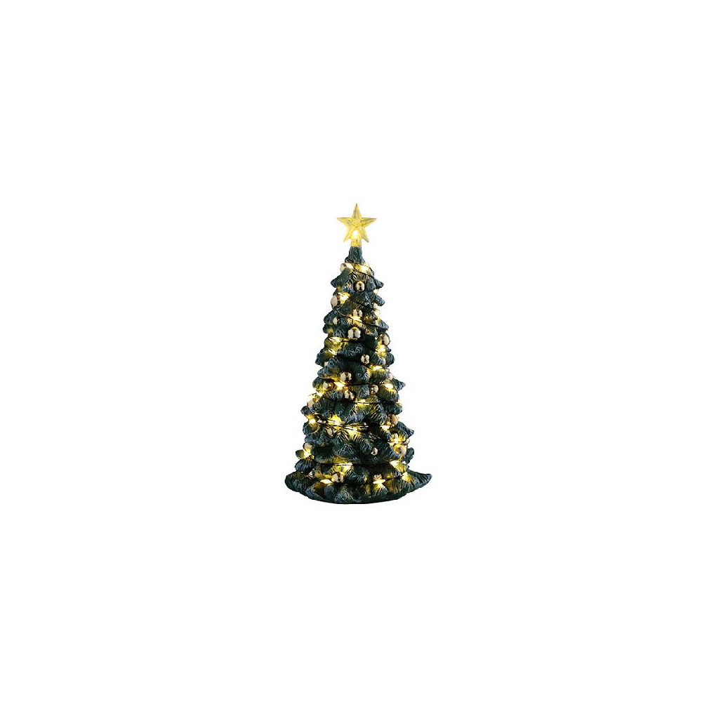 SNOWY CHRISTMAS TREE, CLEAR LIGHT, B/O ( SNOWY CHRISTMAS TREE, CLEAR LIGHT, B/O (