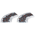 STONE ROAD - CURVED, SET OF 2