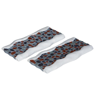 STONE ROAD - STRAIGHT, SET OF 2