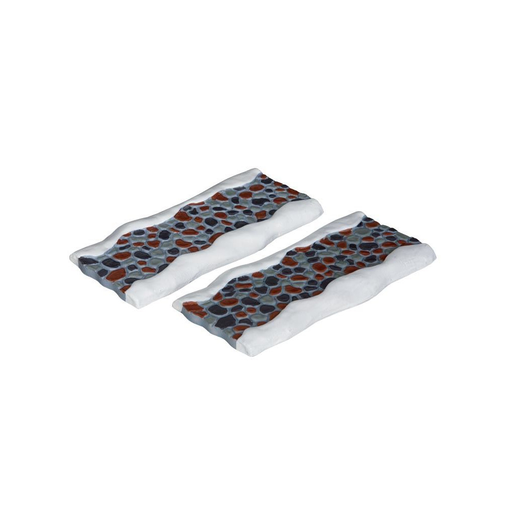 STONE ROAD - STRAIGHT, SET OF 2 STONE ROAD - STRAIGHT, SET OF 2