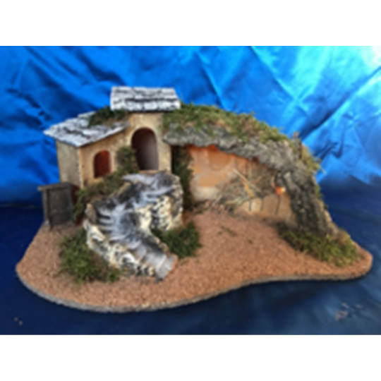 CAPANNA 52X31X25 CON LUCE CAPANNA 52X31X25 CON LUCE