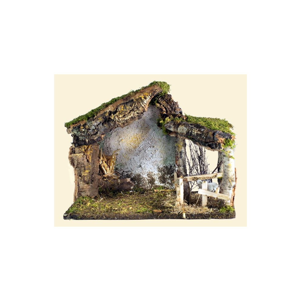 CAPANNA CM. 33X18X24 CON LUCE CAPANNA CM. 33X18X24 CON LUCE