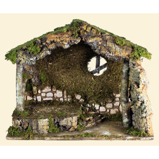 CAPANNA CM. 50X23X38 CON LUCE CAPANNA CM. 50X23X38 CON LUCE