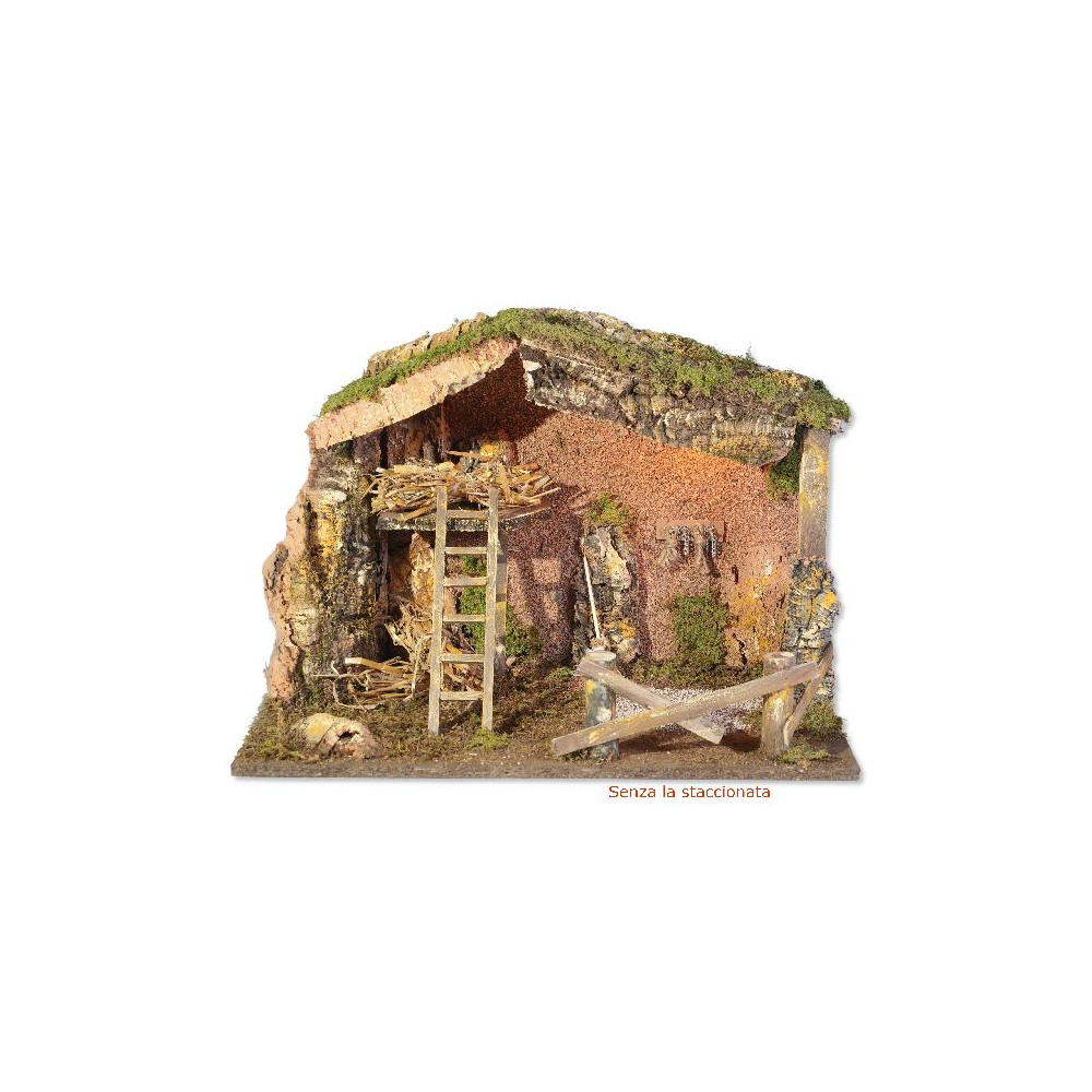 CAPANNA CM. 50X26X36 CON LUCE( SENZA STA CAPANNA CM. 50X26X36 CON LUCE( SENZA STA