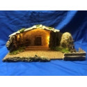 CAPANNA CON LUCE  54X25X24