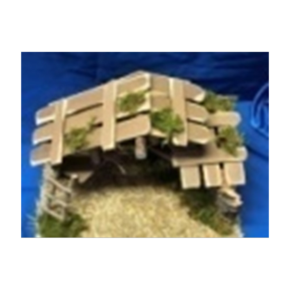 CAPANNA CON LUCE 50X30X31 CAPANNA CON LUCE 50X30X31