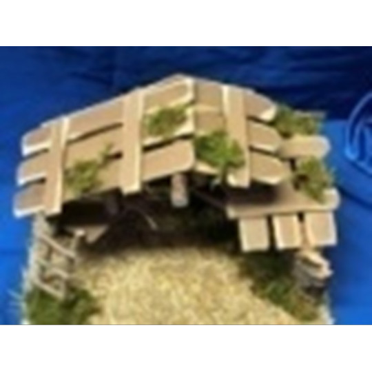 CAPANNA CON LUCE 50X30X31 CAPANNA CON LUCE 50X30X31