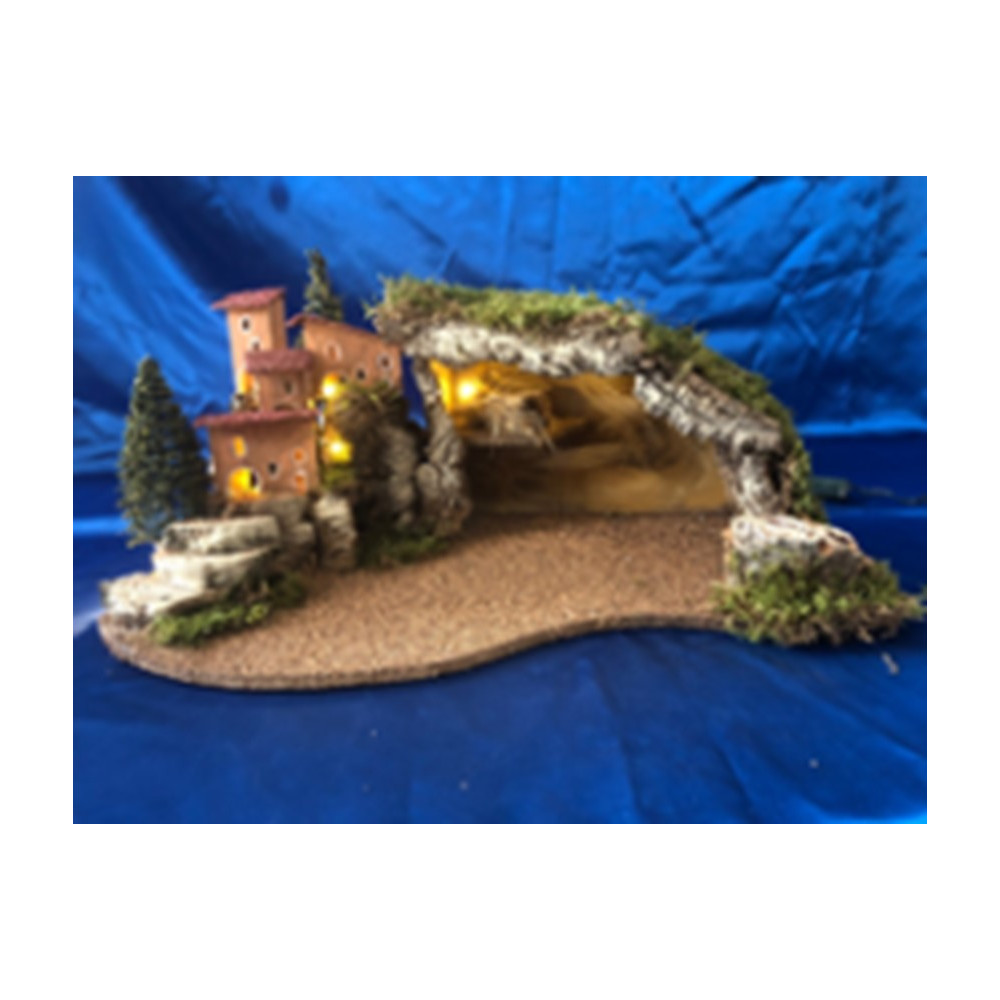 CAPANNA CON VILLAGGIO 52X31X25 CAPANNA CON VILLAGGIO 52X31X25