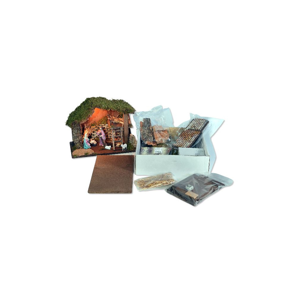 KIT CAPANNA FAI DA TE CON LUCE E NATIVIT KIT CAPANNA FAI DA TE CON LUCE E NATIVIT