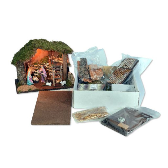 KIT CAPANNA FAI DA TE CON LUCE E NATIVIT KIT CAPANNA FAI DA TE CON LUCE E NATIVIT