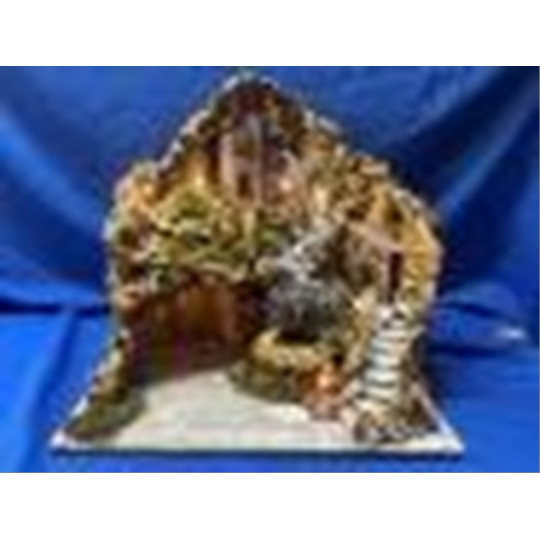 PAESAGGIO 46X46X50 CON LUCI E FONTANA PAESAGGIO 46X46X50 CON LUCI E FONTANA