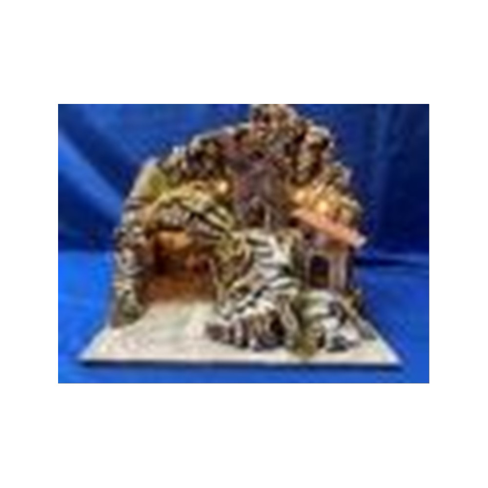 PAESAGGIO CON MULINO 40X30X37 PAESAGGIO CON MULINO 40X30X37