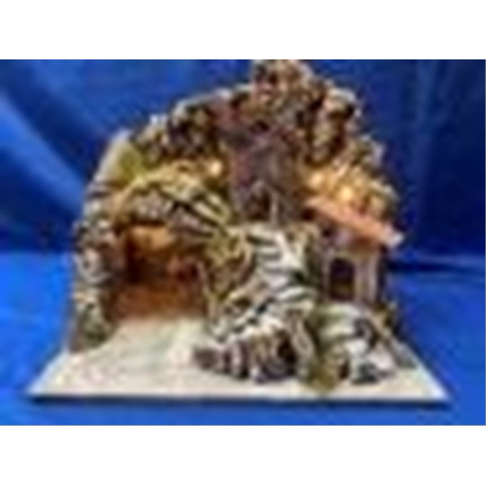 PAESAGGIO CON MULINO 40X30X37 PAESAGGIO CON MULINO 40X30X37