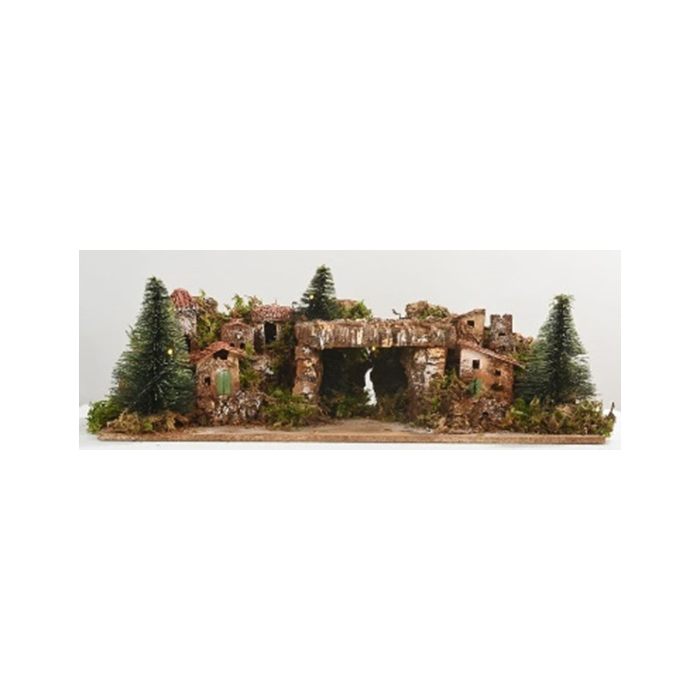 PAESAGGIO VUOTO CON LUCI  CM 60X26X20 PAESAGGIO VUOTO CON LUCI  CM 60X26X20