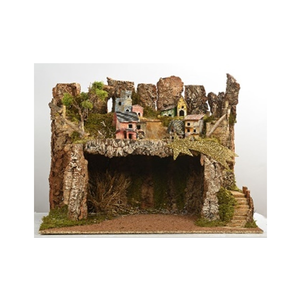 PAESAGGIO VUOTO CON LUCI CM 58X50X50 PAESAGGIO VUOTO CON LUCI CM 58X50X50