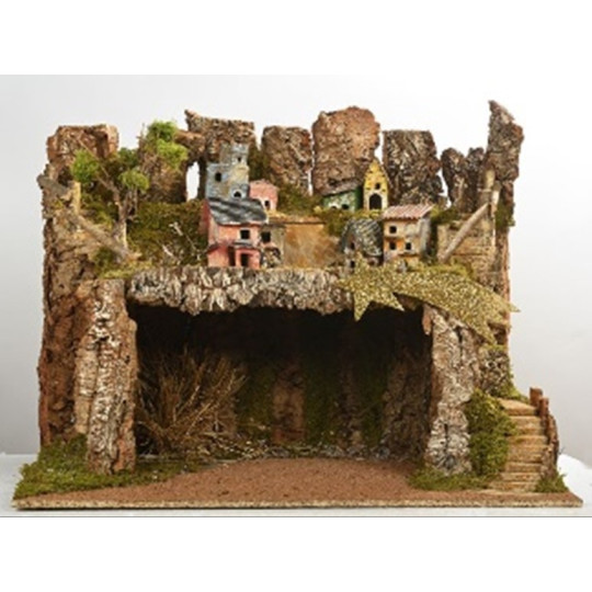 PAESAGGIO VUOTO CON LUCI CM 58X50X50 PAESAGGIO VUOTO CON LUCI CM 58X50X50