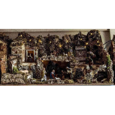 PRESEPE C/LUCI 80X40