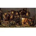 PRESEPE C/LUCI FONTANA 80X60